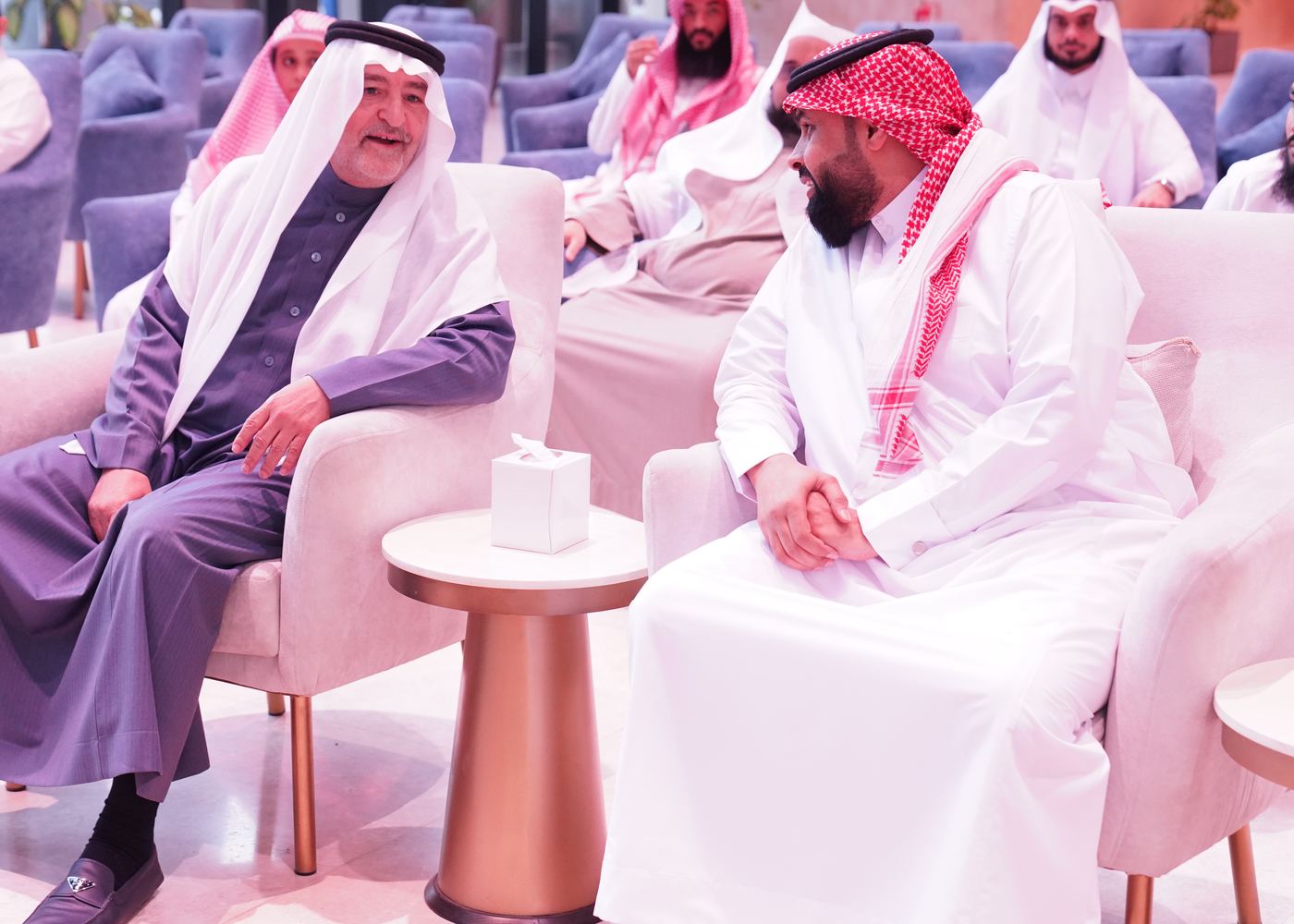 مع عضو مجلس الأمناء في مؤسسة الهلال الخيرية المهندس عبدالله بن عبدالعزيز الجربوع