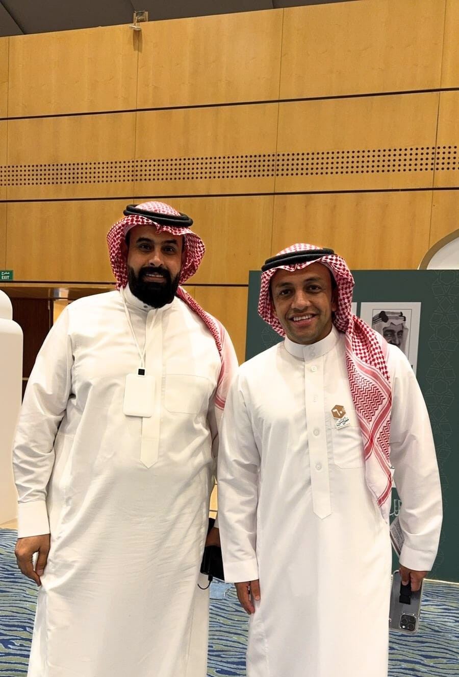 مع الكابتن محمد الشلهوب